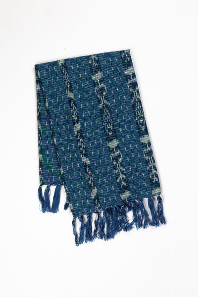 Paola Indigo Ikat Towel