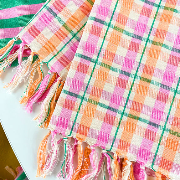 Marguerite Plaid Kitchen Towel