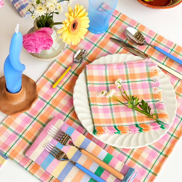 Marguerite Plaid Placemat