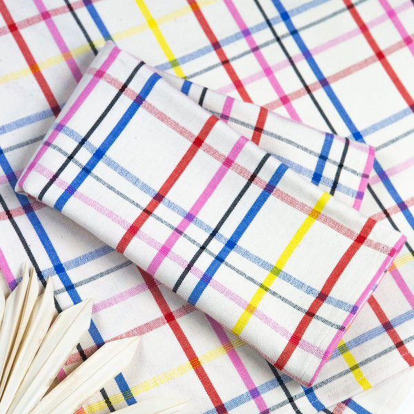 Vera Plaid Napkins