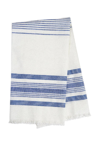 White & Blue Kitchen Towel