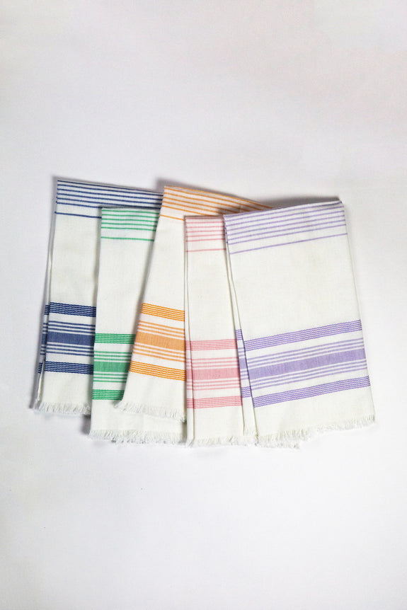 White & Blue Kitchen Towel