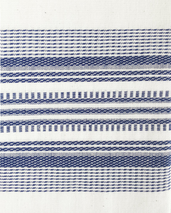 White & Blue Kitchen Towel