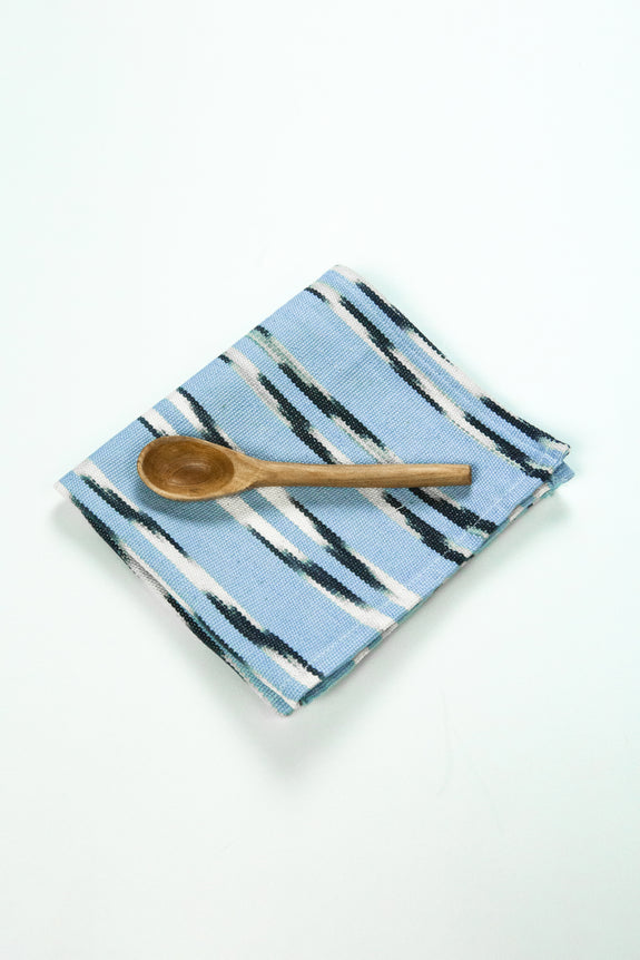 Xela Light Blue Jaspe Party Napkins
