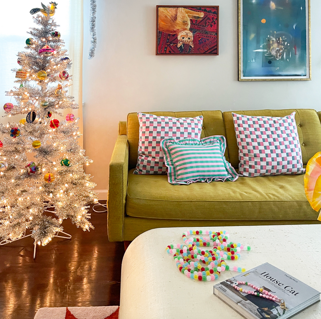 A Colorful Holiday Home Tour