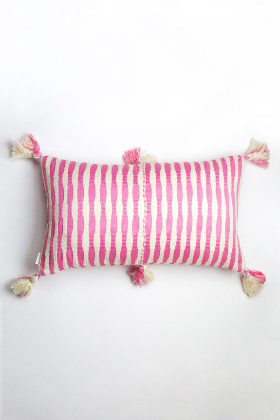 Antigua Pillow - Bubblegum Pink