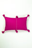 Antigua Pillow - Medium Blue / Fuchsia - Archive New York