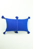 Antigua Pillow - Medium Blue / Fuchsia - Archive New York