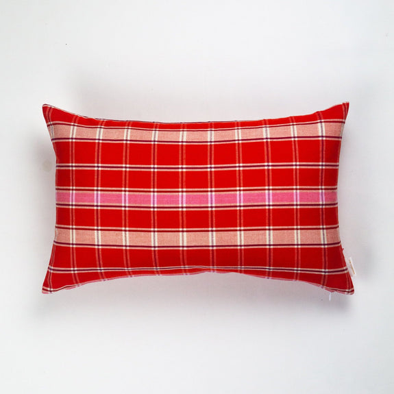 Camila Plaid Rectangle Pillow