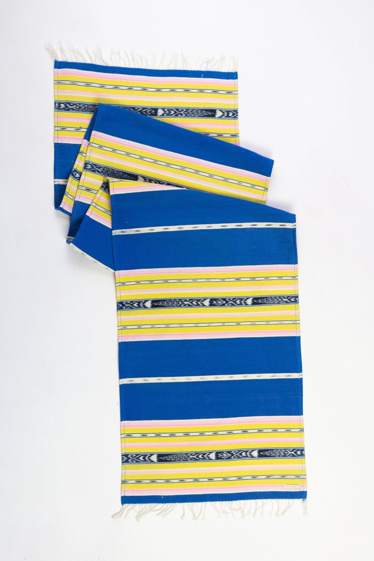 Cantel Runner - Blue, Yellow & Pink – Archive New York