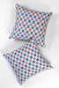 Sujani Pillow - Red & Blue Checkered - Archive New York