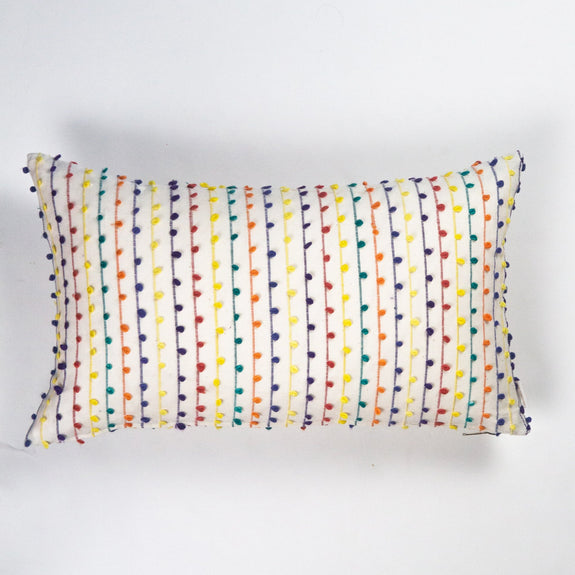 Vintage Loop Nubby Pillow - 12" x 20"