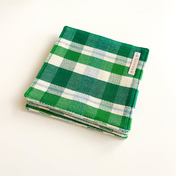 Josefina Plaid Coasters