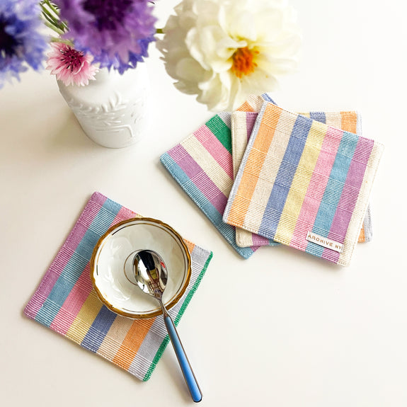 Maxine Rainbow Coasters