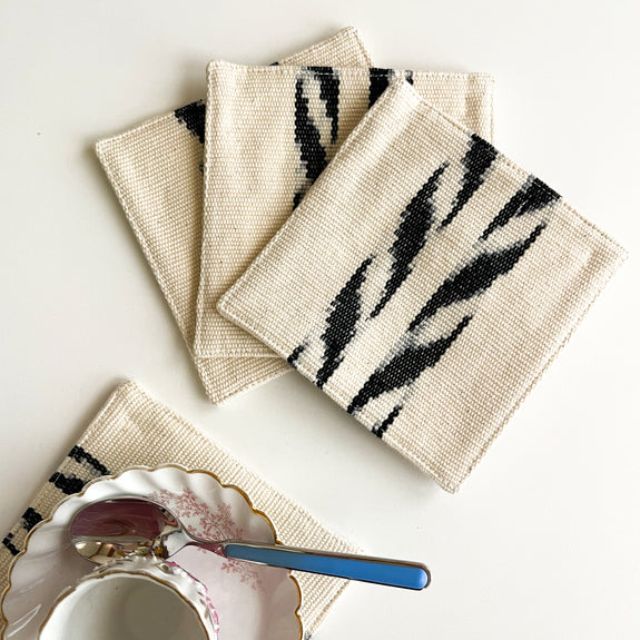 Toto Palm Ikat Coasters