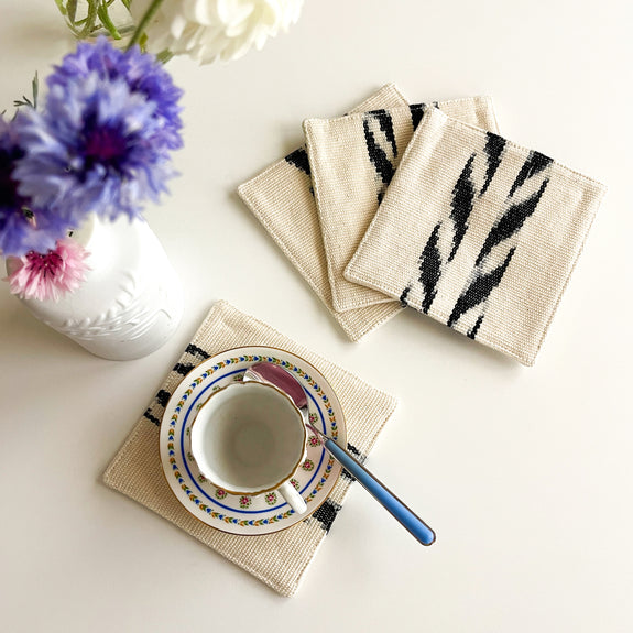 Toto Palm Ikat Coasters