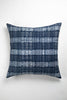 Vintage Indigo Ikat Plaid Pillow ll - Archive New York
