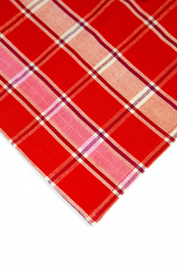 Camila Plaid Dinner Napkin