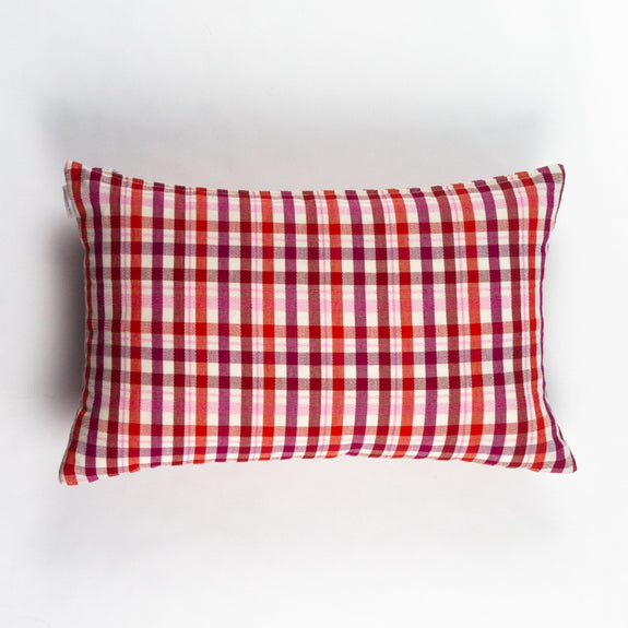 Noel Plaid Rectangle Pillow