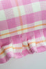 Abigail Bubblegum Pink Plaid Pillow - Archive New York