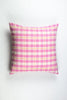 Abigail Bubblegum Pink Plaid Pillow - Archive New York