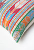 Vintage Blue, Orange & Red Chevron Pillow - Archive New York