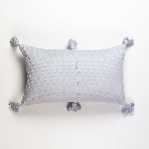 Antigua Pillow - Grey Solid