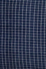 Vintage Indigo Denim Large Checkered Pillow - Archive New York