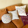 Cotzal Rainbow Brocade Pillows - Archive New York
