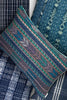 Vintage Zunil Blue Brocade Pillow - Archive New York