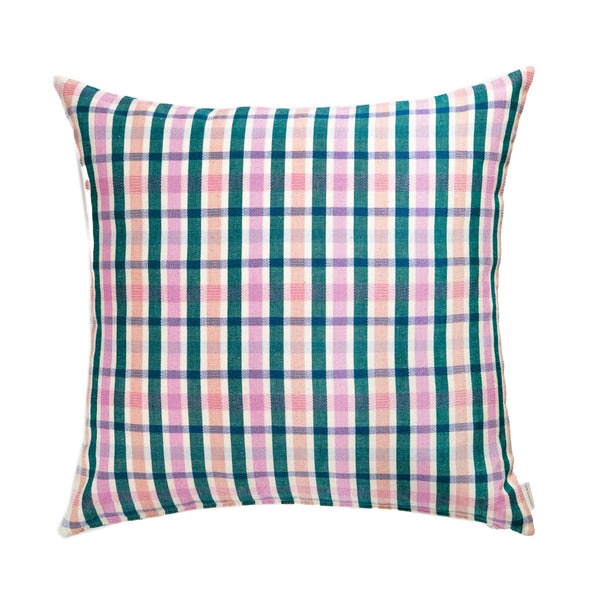 Lola Plaid Square Pillow