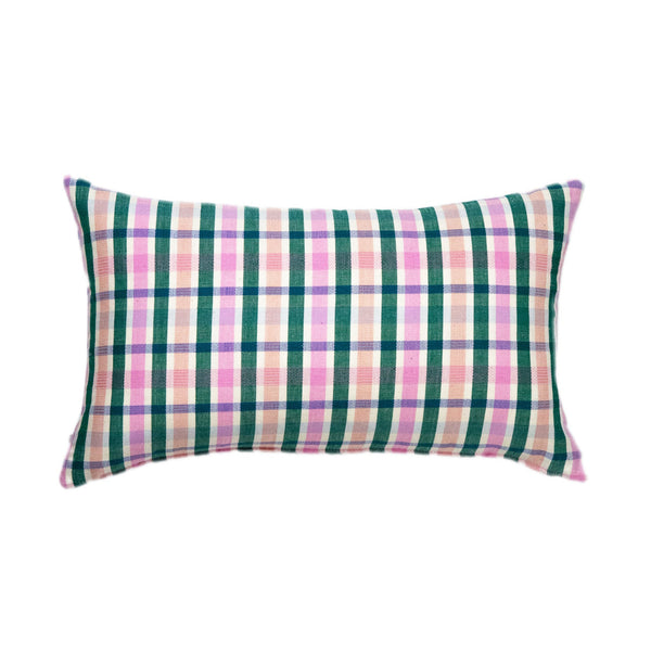 Lola Plaid Rectangle Pillow