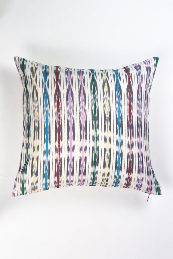 Manuela Jaspé Grey Rainbow Pillow