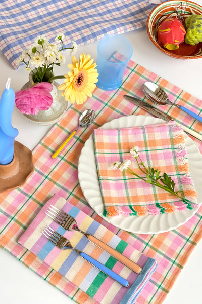 Marguerite Plaid Placemat