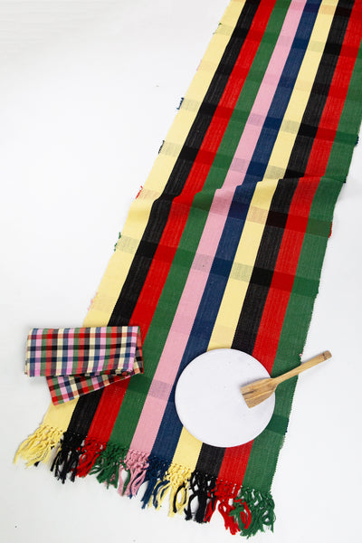 Marta Plaid Table Runner