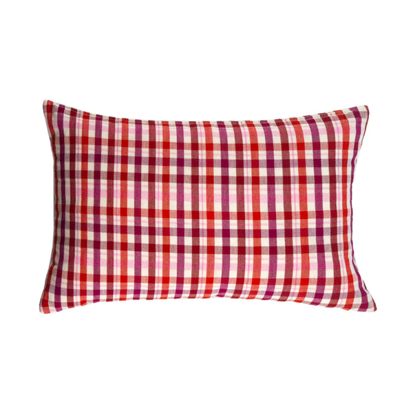 Noel Plaid Rectangle Pillow