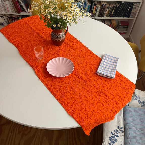 SAMPLE SALE 2025 - Tortilla Table Runner- Orange