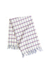 San Lucas Plaid White Kitchen Towel - Archive New York
