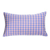 Sofia Plaid Periwinkle Pillows - Archive New York