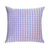 Sofia Plaid Periwinkle Pillows - Archive New York
