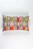 Vintage 70s Ikat Multi Pillow - 12" x 20" - Archive New York