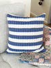 Sujani Striped Quilted Pillow - Archive New York
