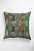 Vintage Verde Ikat Stripe Pillow - Archive New York