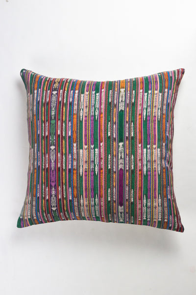 Vintage Martina Rainbow Stripe Pillow