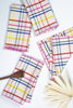 Vera Plaid Napkin Set - Archive New York