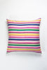 Vintage 70s Rainbow Striped Pillow - Archive New York