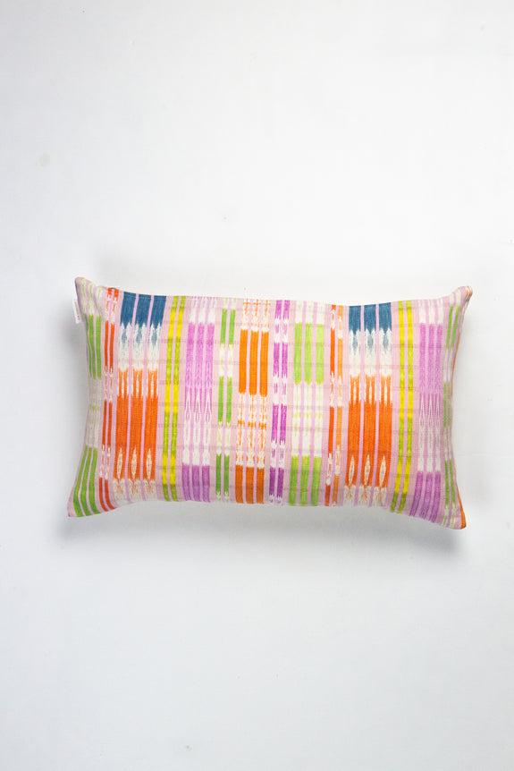 Vintage Esmeralda Ikat Pillow