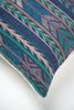 Vintage Zunil Blue Brocade Pillow - Archive New York