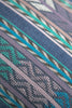 Vintage Zunil Blue Brocade Pillow - Archive New York