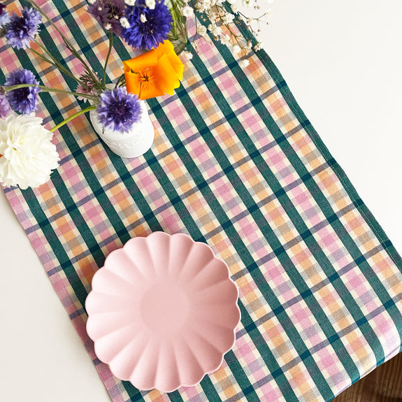 SAMPLE SALE 2025- Lola Plaid Table Runner